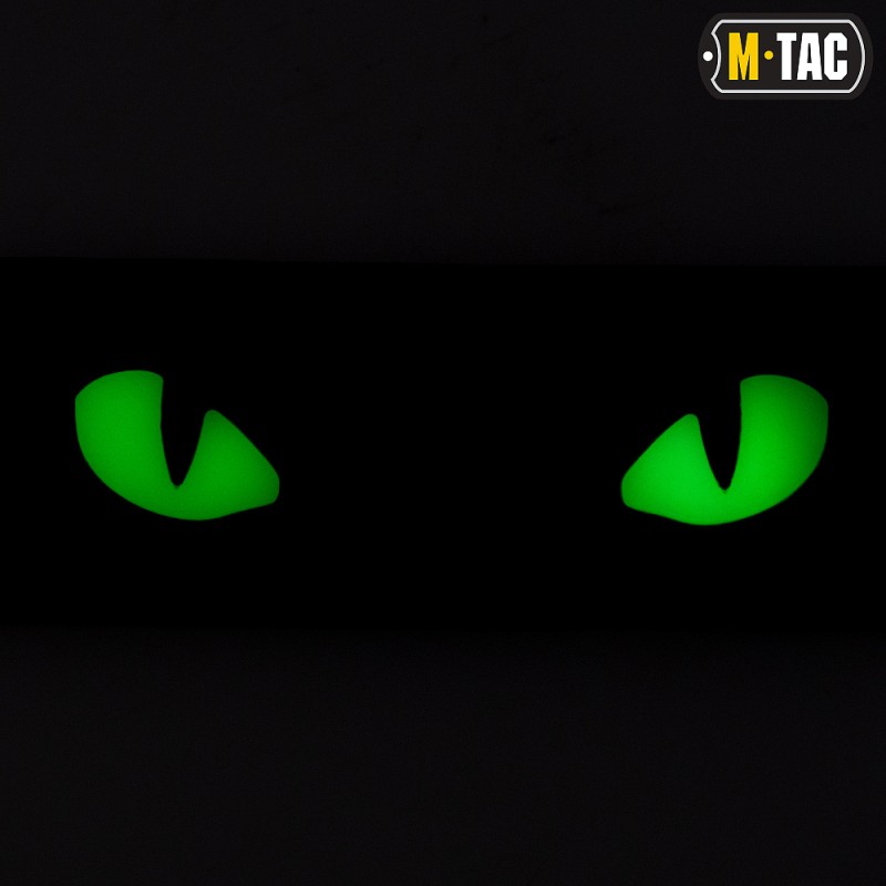 Патч Cat Eyes 3D PVC Олива